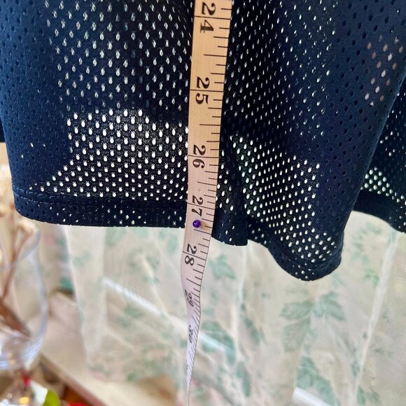 Frankee & Skylarr Dallas Cowboys #98 Mesh Jersey 1X Plus Size Throwback Tunic - Picture 4 of 10